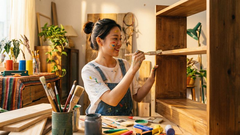 蘑菇视频DIY手工视频教程-旧家具改造翻新视频演示